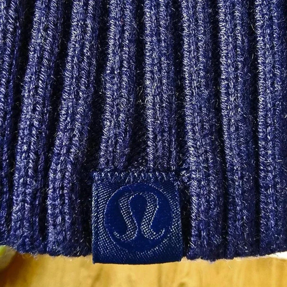 Lululemon Womens‎ Purple Open Front Cardigan Sweater Medium Large